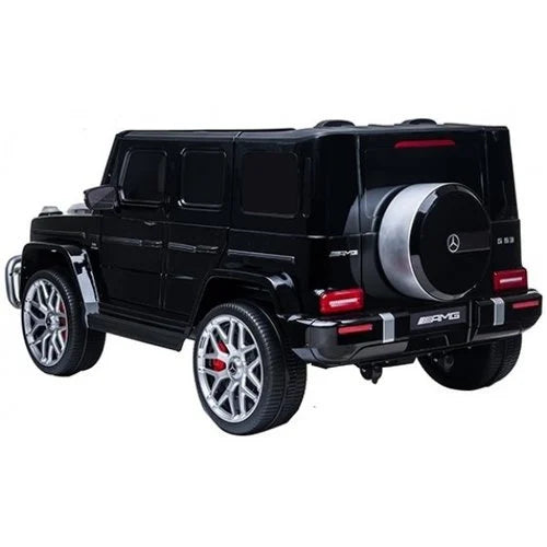 Mercedes g63 12V 2-persoons kinderauto metallic zwart
