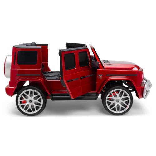 Mercedes g63 12V 2-persoons kinderauto metallic rood