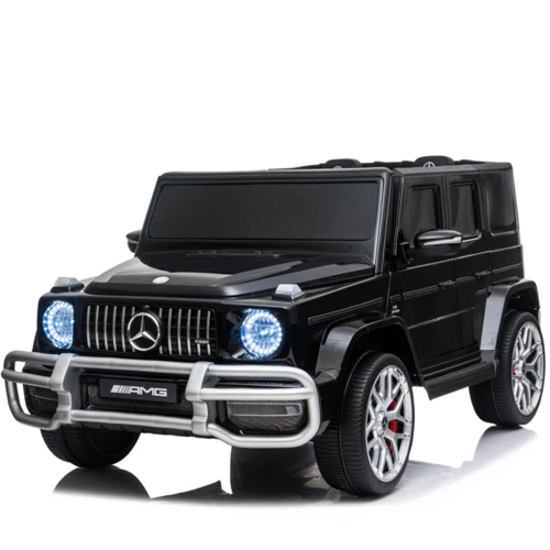Mercedes g63 12V 2-persoons kinderauto metallic zwart