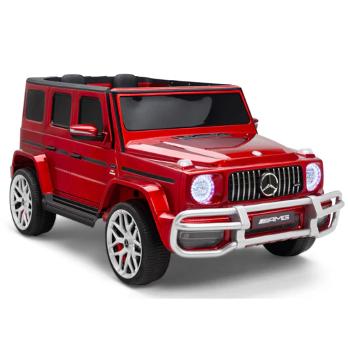 Mercedes g63 12V 2-persoons kinderauto metallic rood