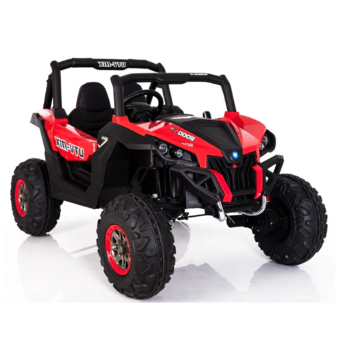 UTV-MX Buggy 12V 2-Persoons Kinderauto Rood