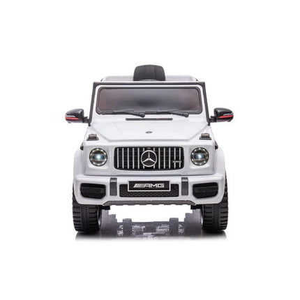 Mercedes G63 AMG XL Cabrio 24V Kinderauto Wit