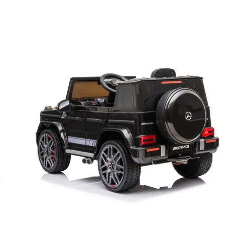 Mercedes G63 AMG Cabrio 12V Kinderauto Zwart