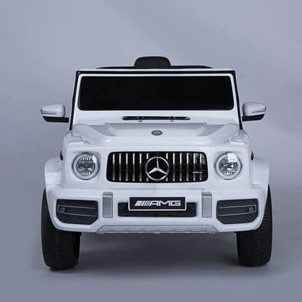Mercedes G63 AMG 12V Kinderauto Wit