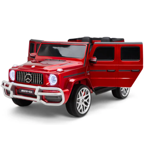 Mercedes g63 12V 2-persoons kinderauto metallic rood