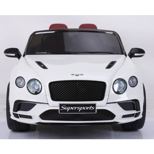 Bentley Continental 12V 2-persoons Kinderauto Wit