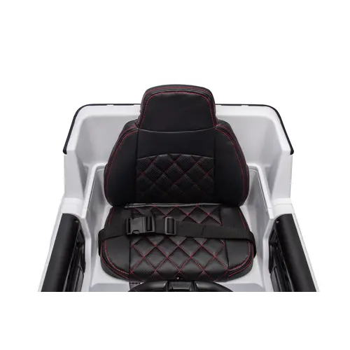 Mercedes G63 AMG XL Cabrio 24V Kinderauto Wit