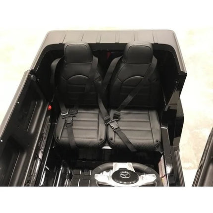 Mercedes g63 12V 2-persoons kinderauto metallic zwart