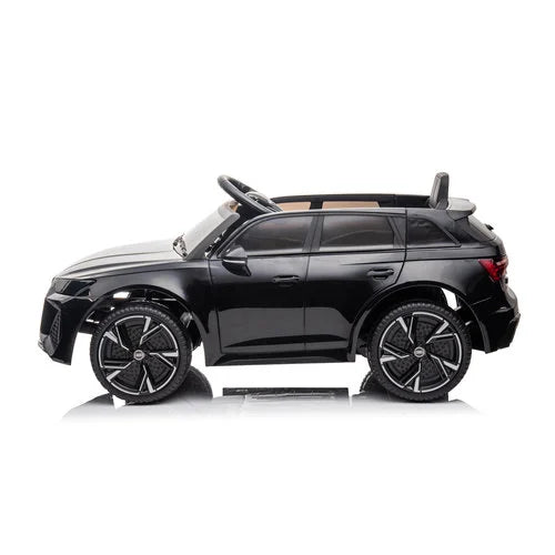Audi RS6 12V Kinderauto Zwart