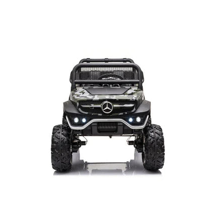 Mercedes Unimog 12V kinderauto Camouflag