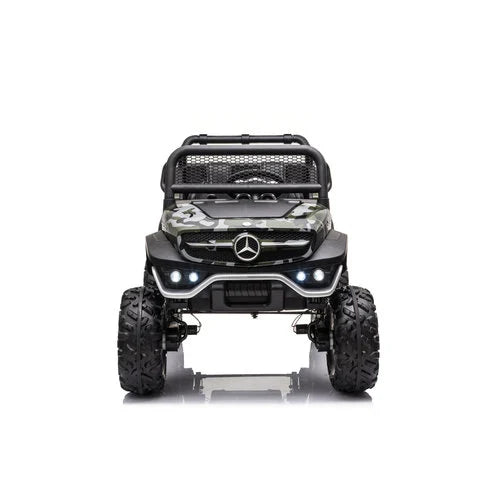 Mercedes Unimog 12V kinderauto Camouflag