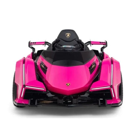 Lamborghini Vision 12V Kinderauto Roze