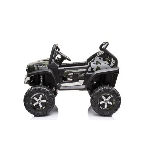 Mercedes Unimog 12V kinderauto Camouflag