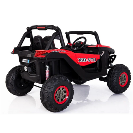 UTV-MX Buggy 12V 2-Persoons Kinderauto Rood