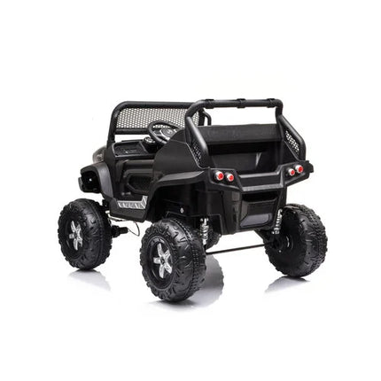 Mercedes Unimog 12V kinderauto Zwart