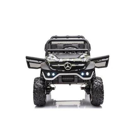 Mercedes Unimog 12V kinderauto Camouflag