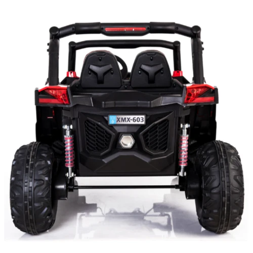 UTV-MX Buggy 12V 2-Persoons Kinderauto Rood