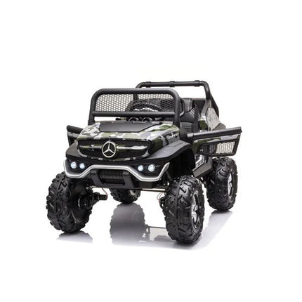 Mercedes Unimog 12V kinderauto Camouflag