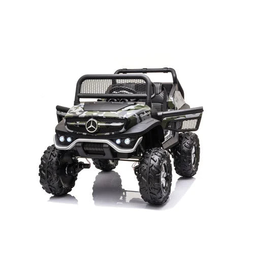 Mercedes Unimog 12V kinderauto Camouflag