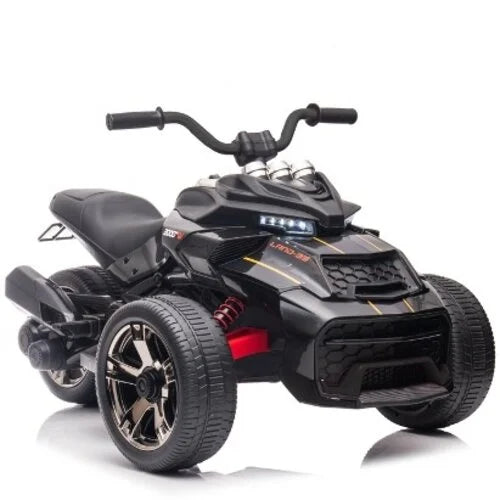 Elektrische kinder Trike Spyder12V Zwart