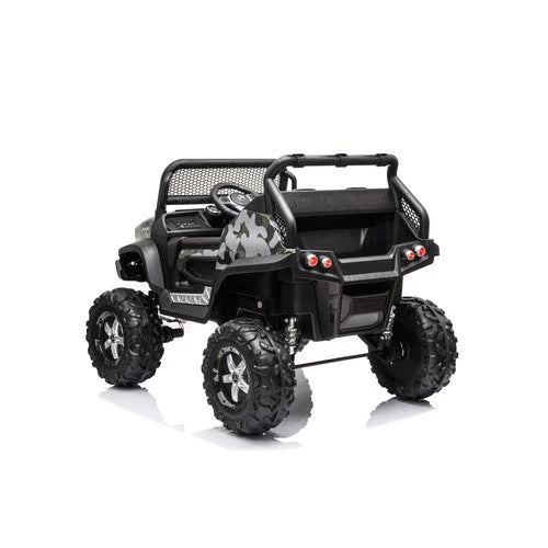 Mercedes Unimog 12V kinderauto Camouflag