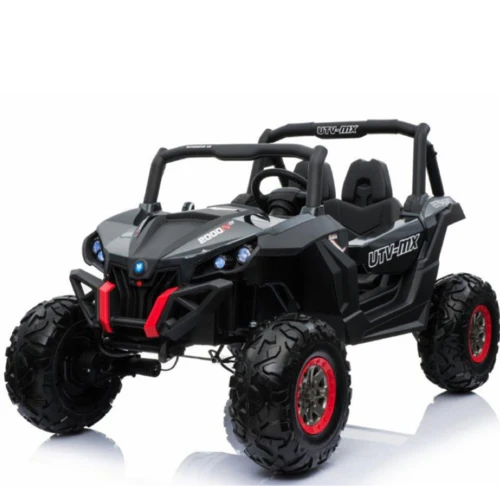 Beach Buggy 12V 2-Persoons Kinderauto Zwart
