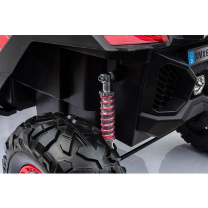 UTV-MX Buggy 12V 2-Persoons Kinderauto Rood