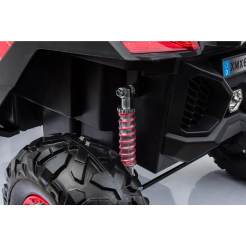 UTV-MX Buggy 12V 2-Persoons Kinderauto Rood