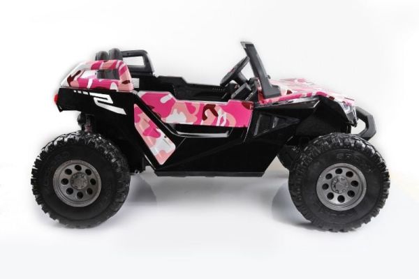 Clash buggy 24V 2-zits roze
