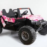 Clash buggy 24V 2-zits roze