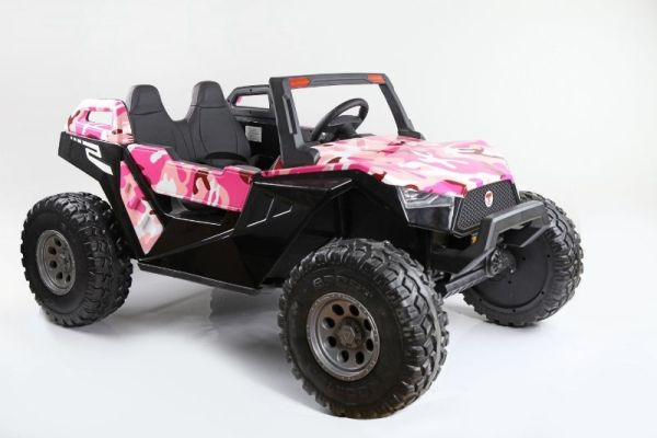 Clash buggy 24V 2-zits roze