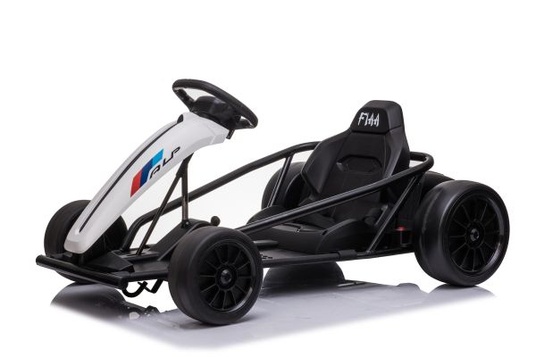 Drift kart 24V Wit