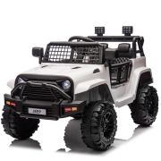 Jeep 12V kinderauto wit