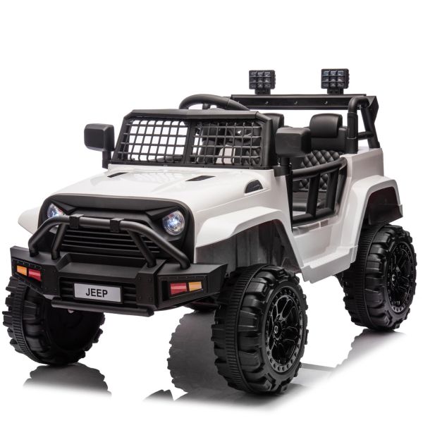Jeep 12V Kids Car White