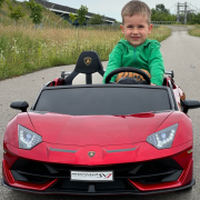 Lamborghini Aventador SVJ 24V 2 Seater Rood