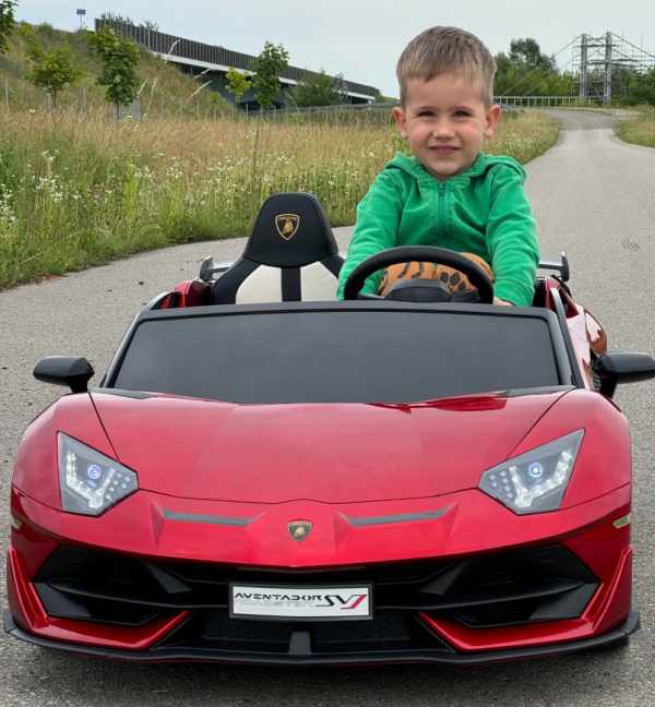 Lamborghini Aventador SVJ 24V 2 Seater Rood
