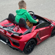 Lamborghini Aventador SVJ 24V 2 Seater Rood