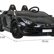 Lamborghini Aventador SVJ 24V 2 Seater black