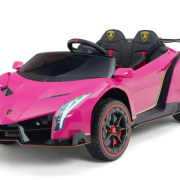 Lamborghini Veneno 12V 2-zits Roze