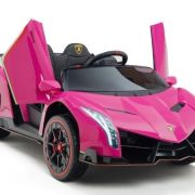 Lamborghini Veneno 12V 2-zits Roze