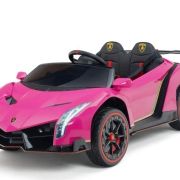 Lamborghini Veneno 12V 2-zits Roze