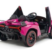 Lamborghini Veneno 12V 2-zits Roze