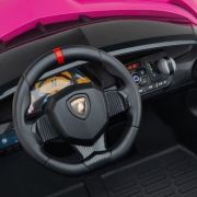Lamborghini Veneno 12V 2-zits Roze