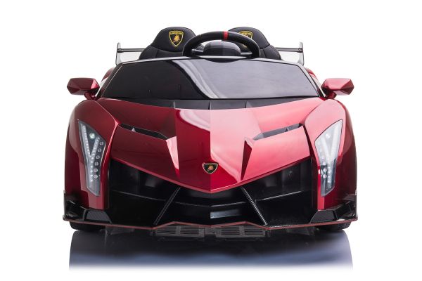 Lamborghini Veneno 12V 2-zits Rood