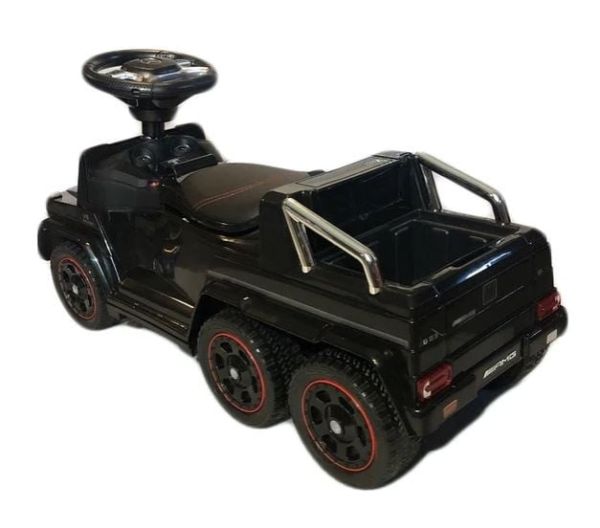 Mercedes G63 6X6 Loopauto Zwart