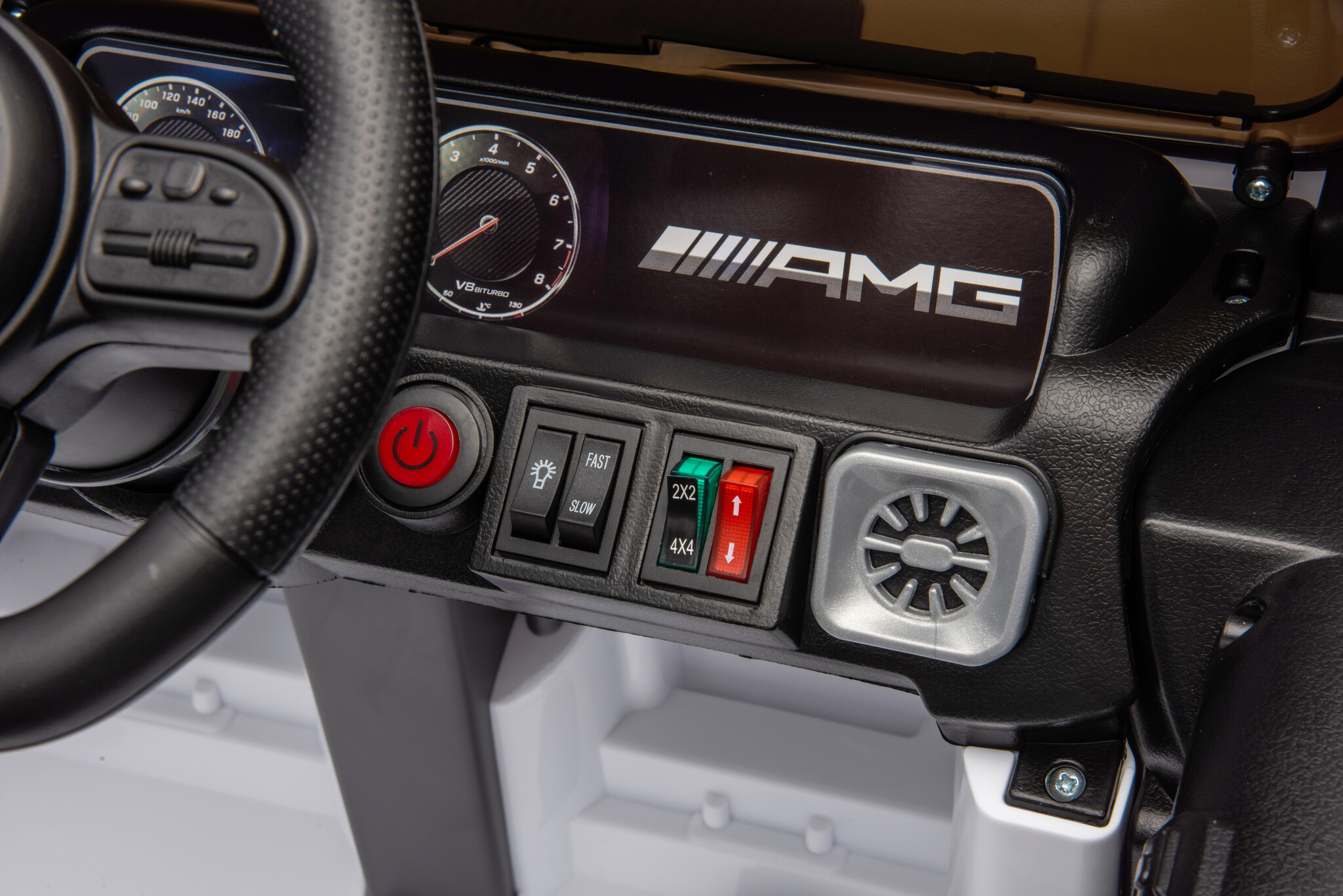 Mercedes G63 AMG XL 24V Wit