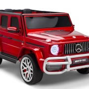Mercedes g63 12V 2-zits metallic rood