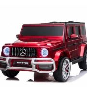 Mercedes g63 12V 2-zits metallic rood