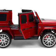 Mercedes g63 12V 2-zits metallic rood