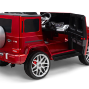 Mercedes g63 12V 2-zits metallic rood